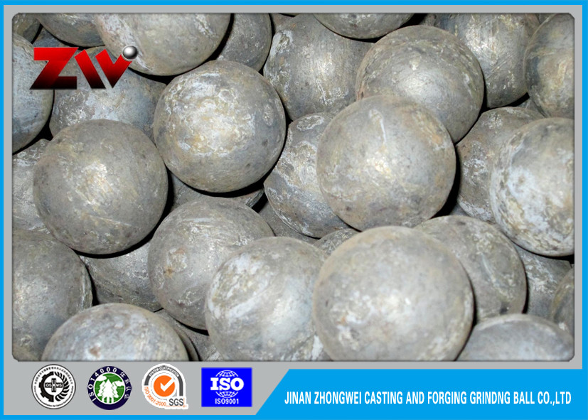 鉱山およびセメントの植物のための HRC 60-68 の熱間圧延の鋼球の製造所の球