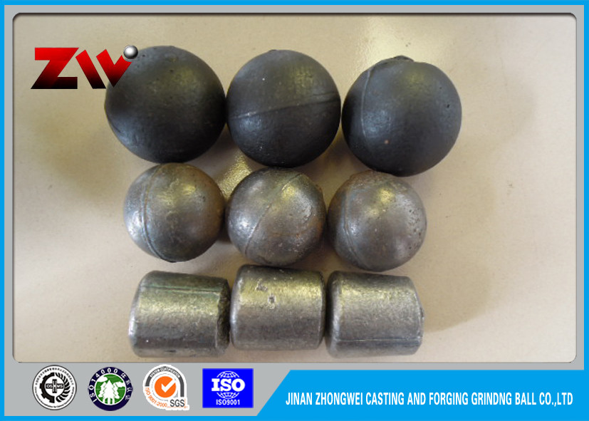 鉄のボール ミルの粉砕の cylpebs を鋳造物のそして造られる、硬度 HRC 60-65 クロム染料で染めて下さい
