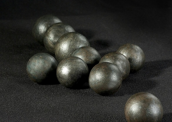 高硬度炭素鍛造鋼磨球 60mm 150mm鍛造鋼磨球